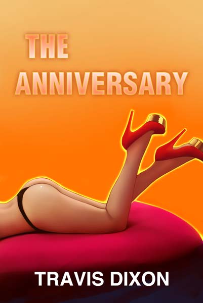 book cover design, romance, erotica, sensual, orange, red, high heels